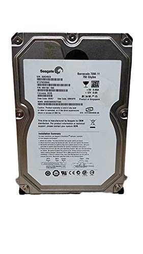 Refurbished Seagate Barracuda 7200.11 st3750330as 750 GB 3.5インチSATA II Amazon.co.jp: Refurbished Seagate Barracuda 7200.11